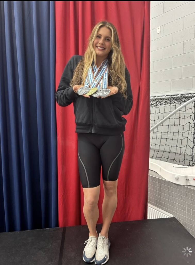 High School Swim team  State Champion