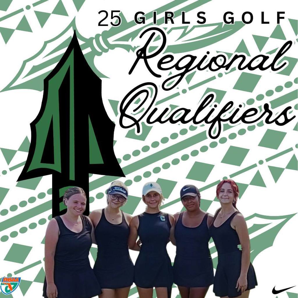 Choctaw Girls Golf Team has qualified for Regionals