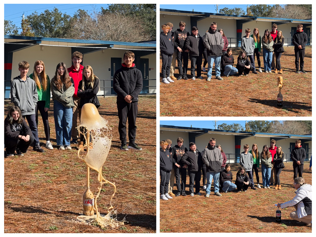 Fun in science class! 