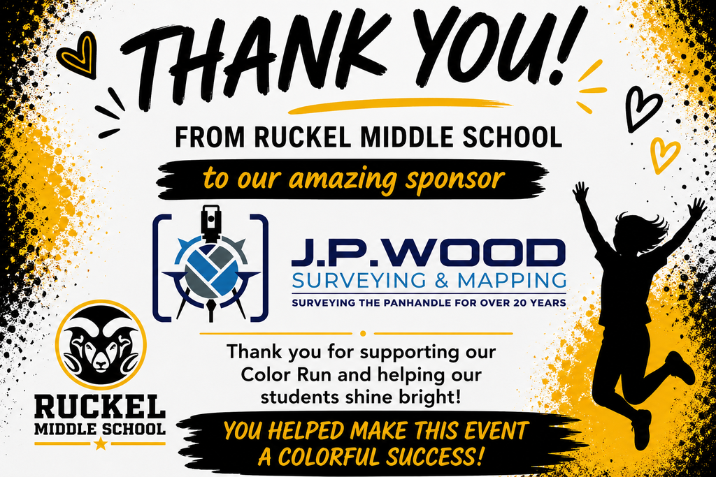 Thank you for supporting Ruckel Middle School!