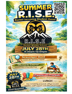 RISE advertisement