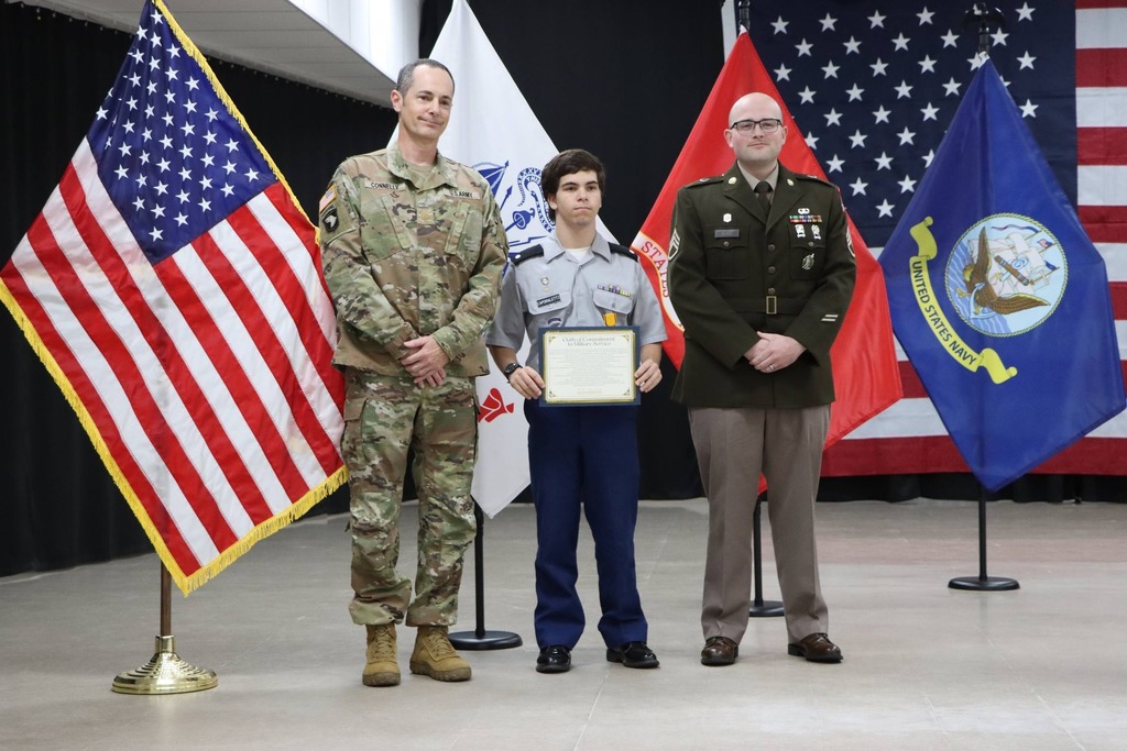 Military Enlistment Signing Ceremony