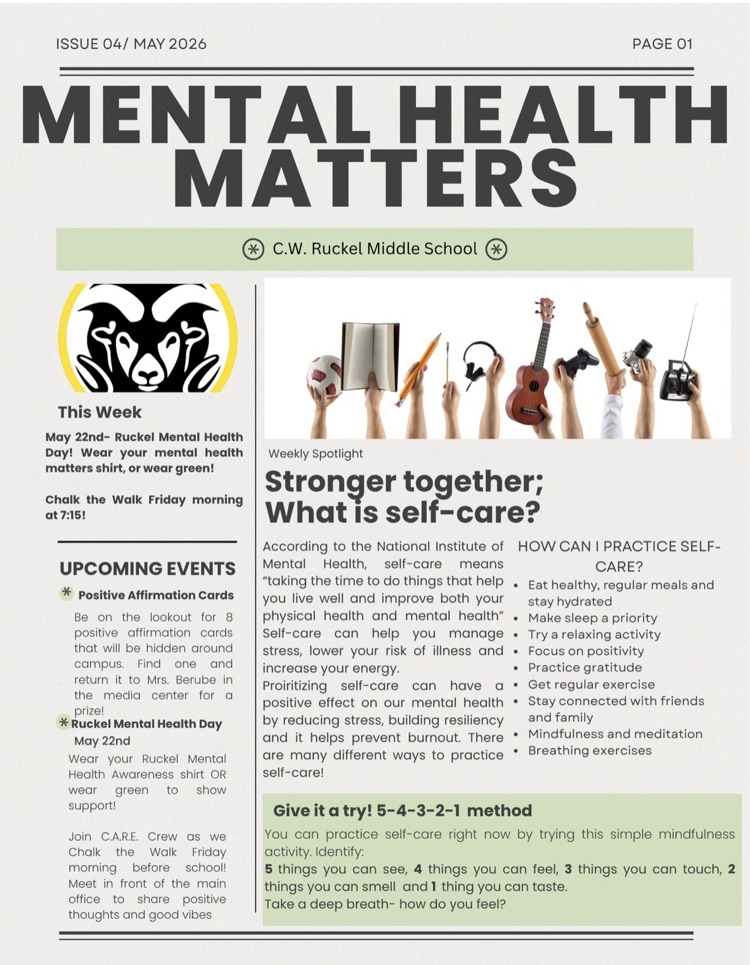 week 4 news letter