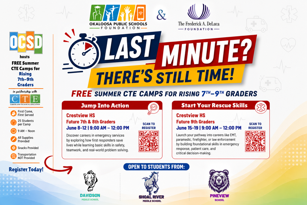 Summer Camp Sign Up Flyer - EMR