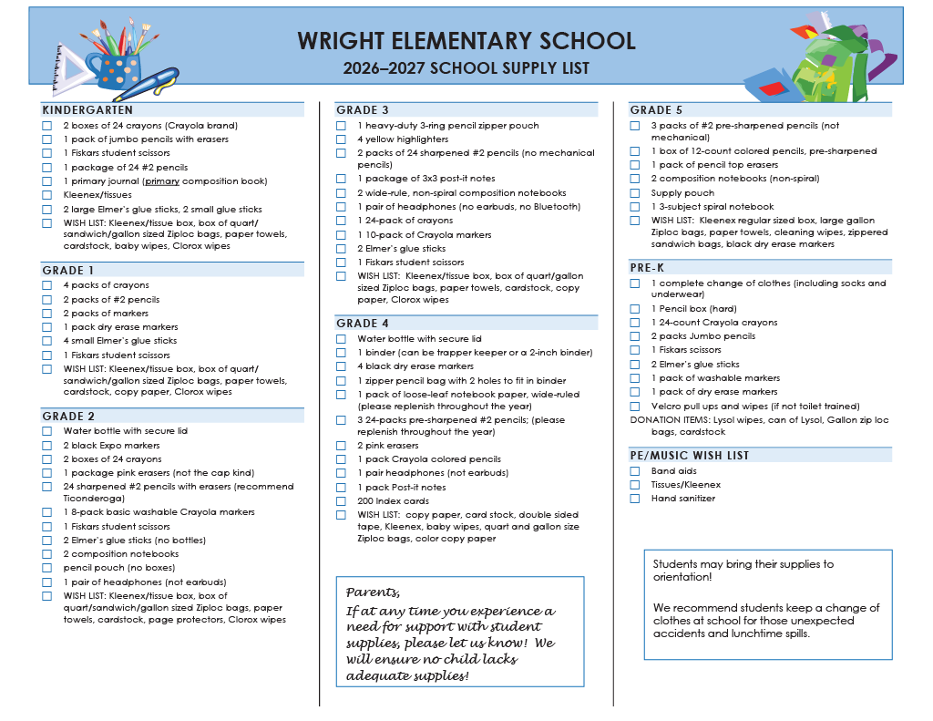 School Supply List - see https://aptg.co/0sCq7h for content