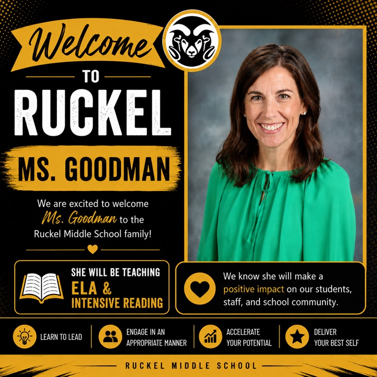 welcome Ms. Goodman 