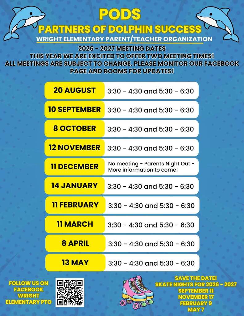 PTO Meeting Dates