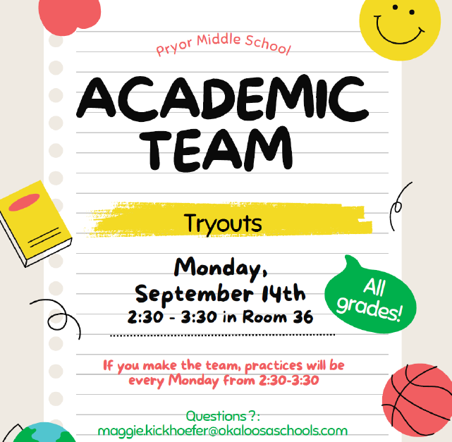 Academic Team Tryouts