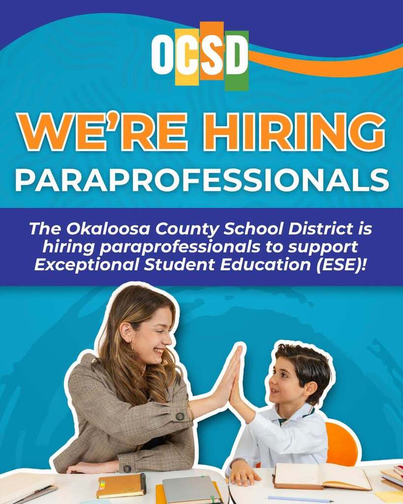 We are hiring Paraprofessionals