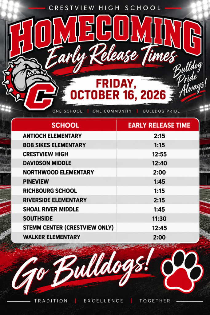 Early Release Times