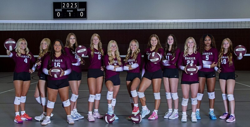 Baker Volleyball Team
