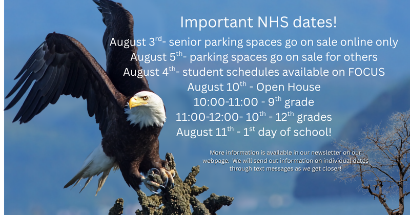 Important NHS Dates!