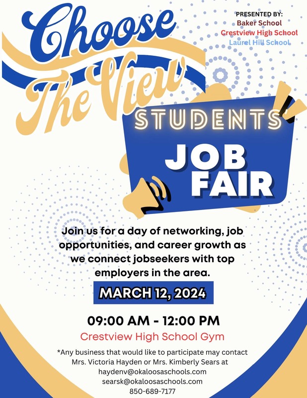 Choose the View Student Job Fair