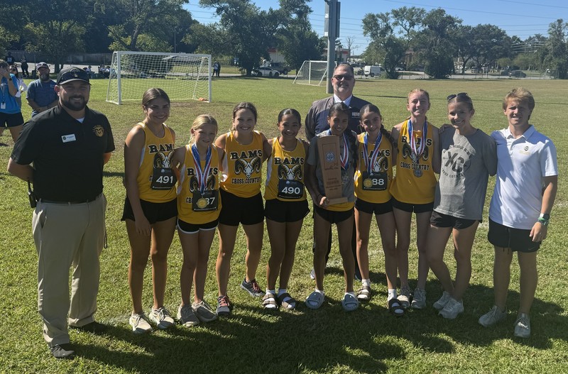 Ruckel Girls Cross Country MSAC Champions