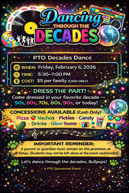 PTO Decades Dance