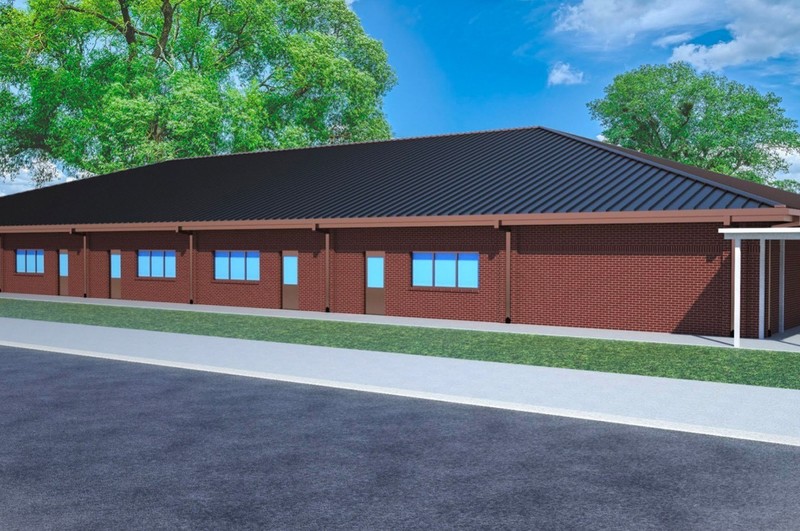 Rendition of Baker 10 Classroom Addition