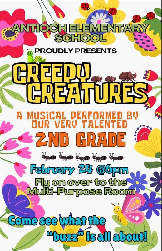 Creepy Creatures 2nd Grade Performance