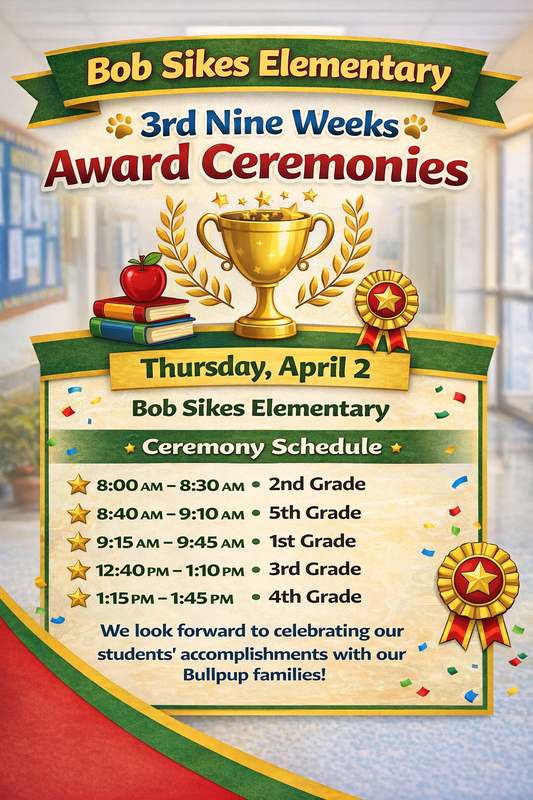 3rd Nine Weeks Awards Ceremony