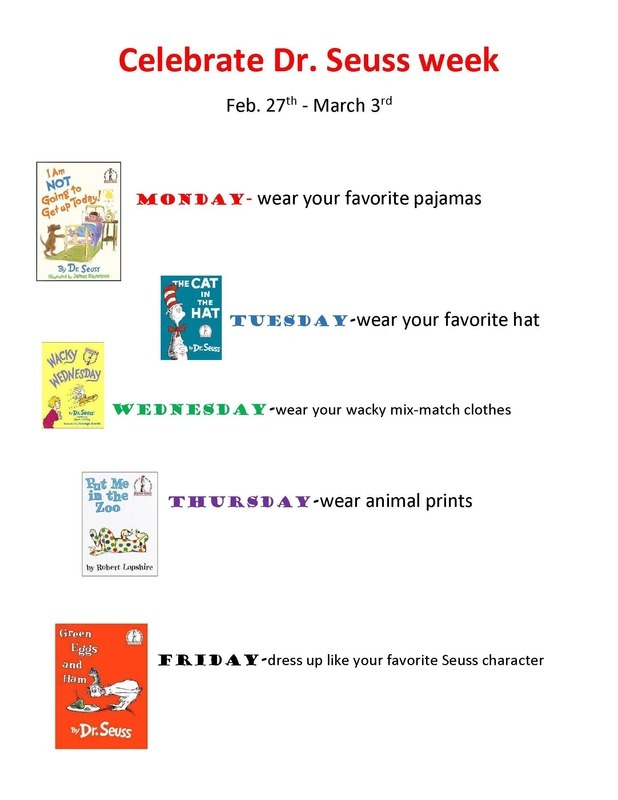 Dr. Seuss Week