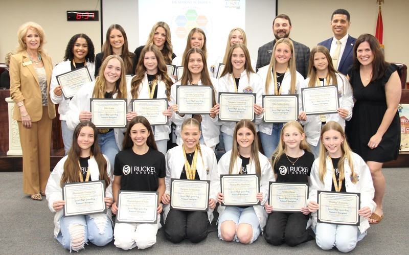 Ruckel MS Cheerleaders