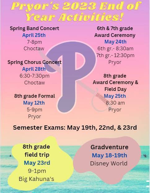 End of Year Activities