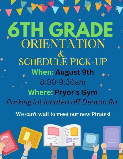6th grade Orientation 6th grade Orientation