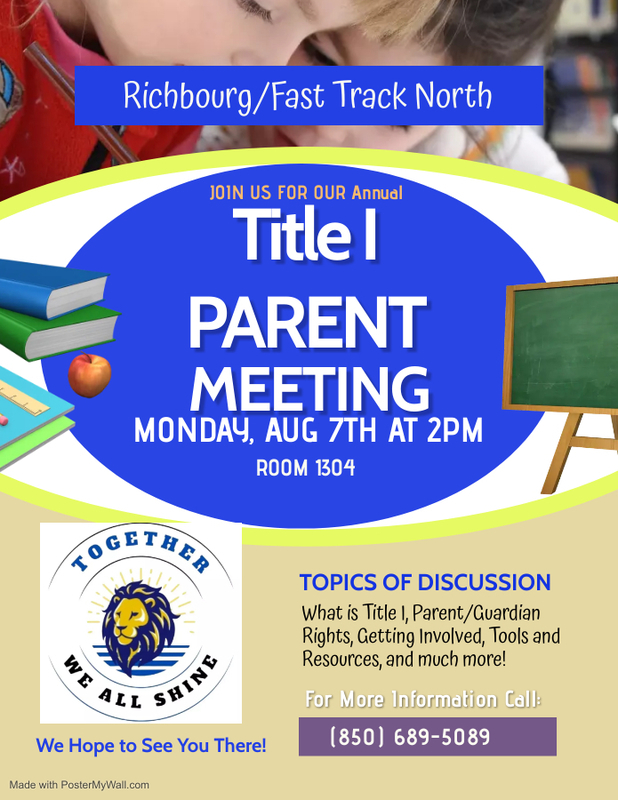 Annual Title I Parent Meeting