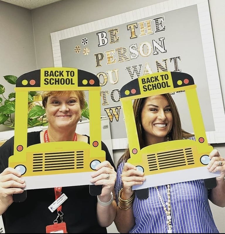 Edwins Admin on First Day of School