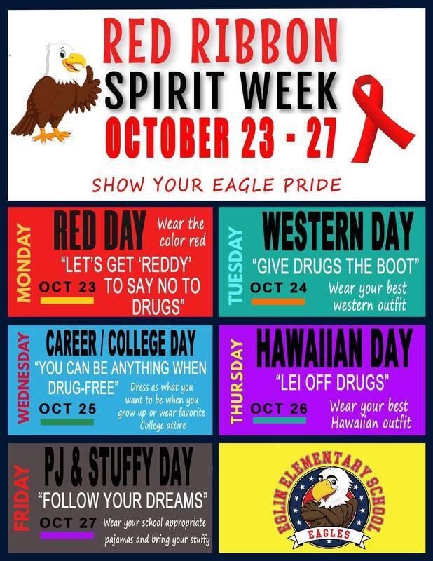 Red Ribbon Spirit Week Red Ribbon Spirit Week