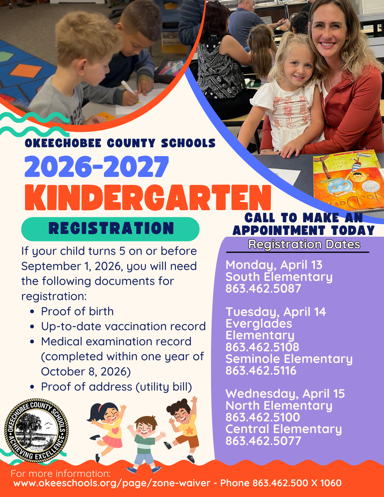 Kindergarten registration
