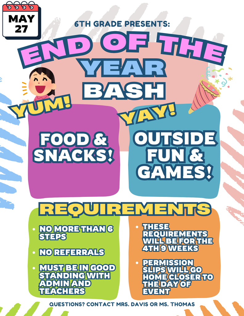 6th Grade Bash