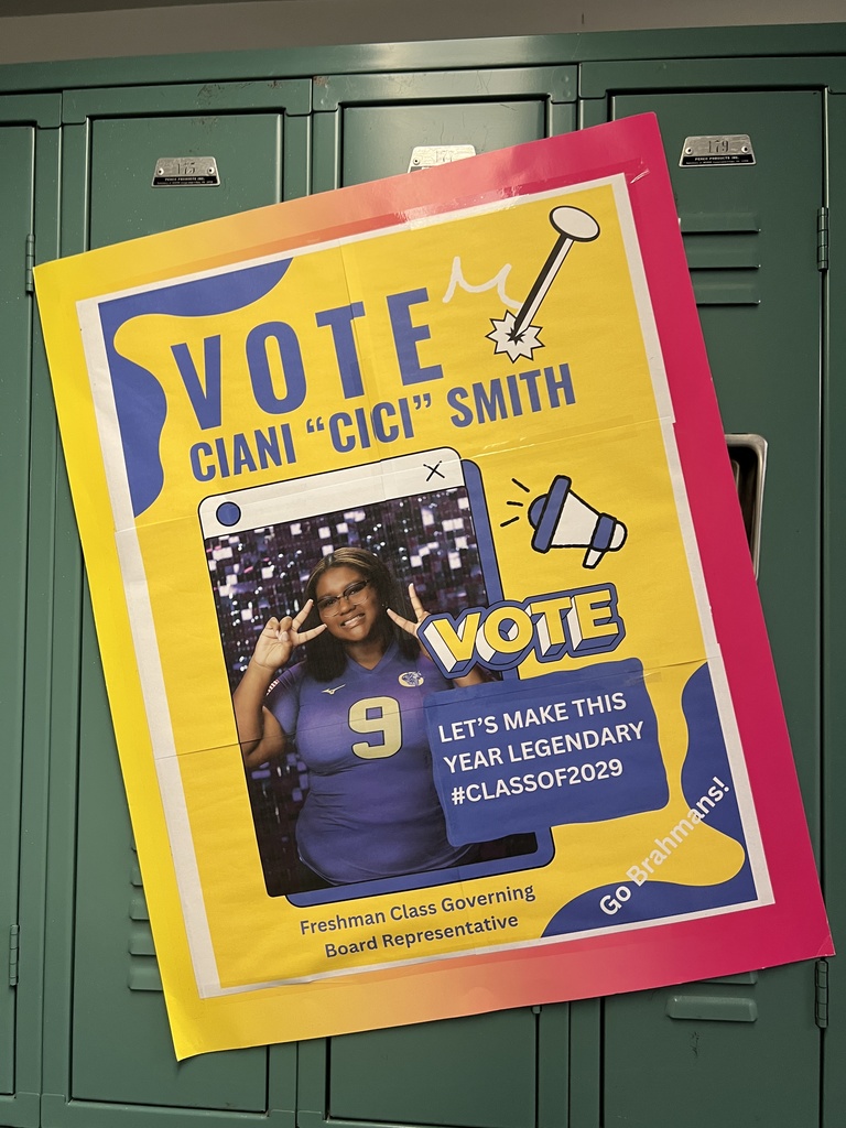 governing board posters hung in hallway