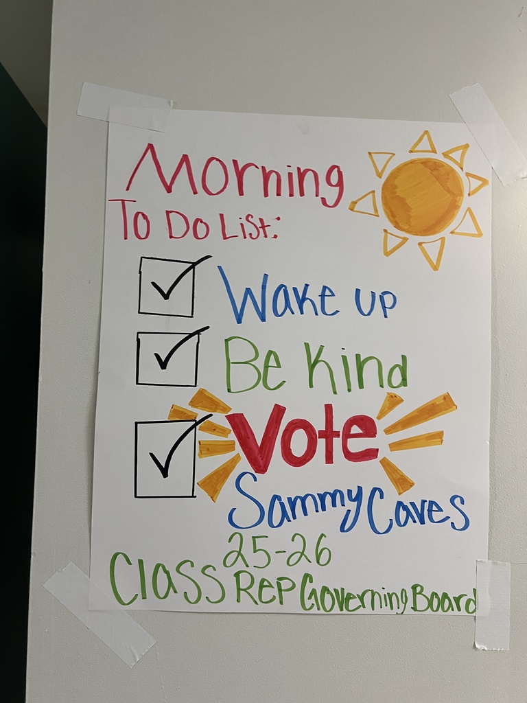 governing board posters hung in hallway