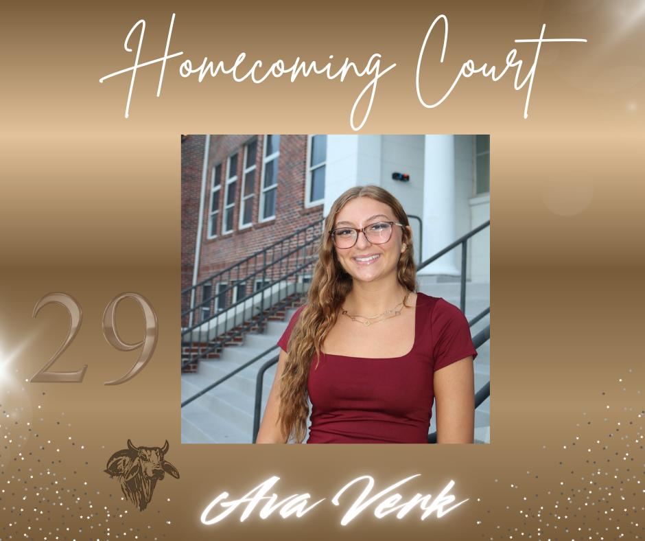 homecoming Court flyer class of 2020 ava verk