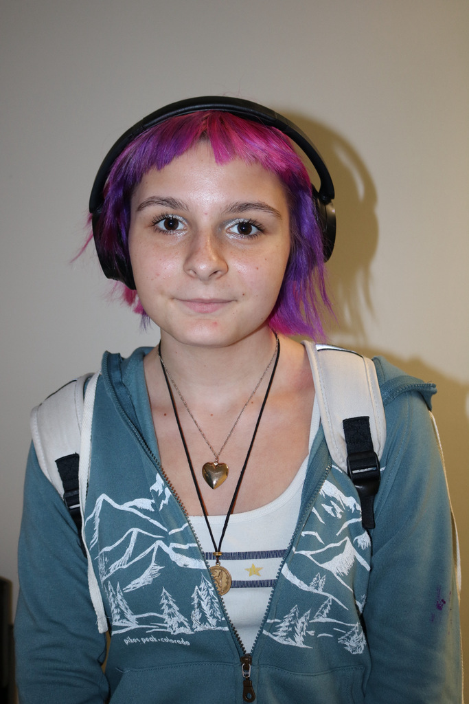 student portrait for student of the month luncheon