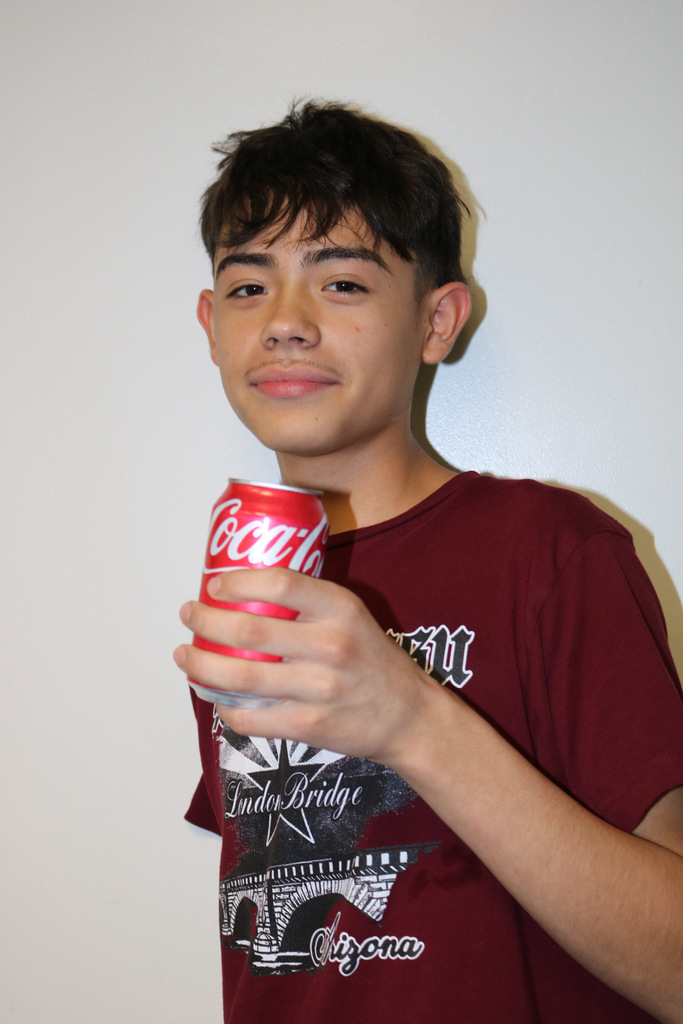 student portrait for student of the month luncheon