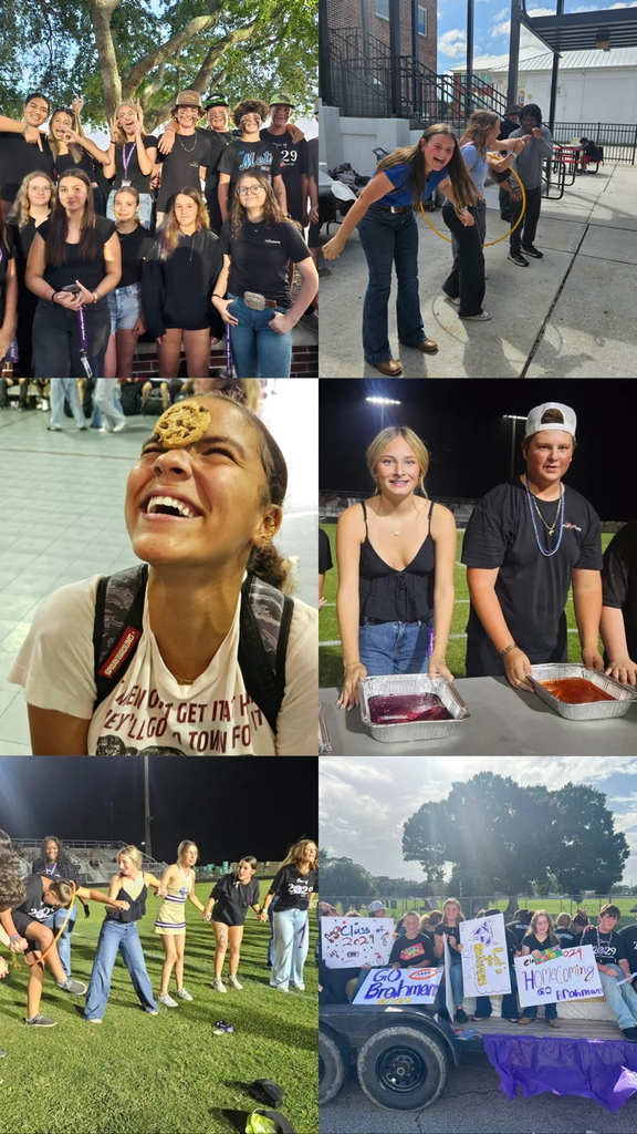 collage of six pictures for homecoming 