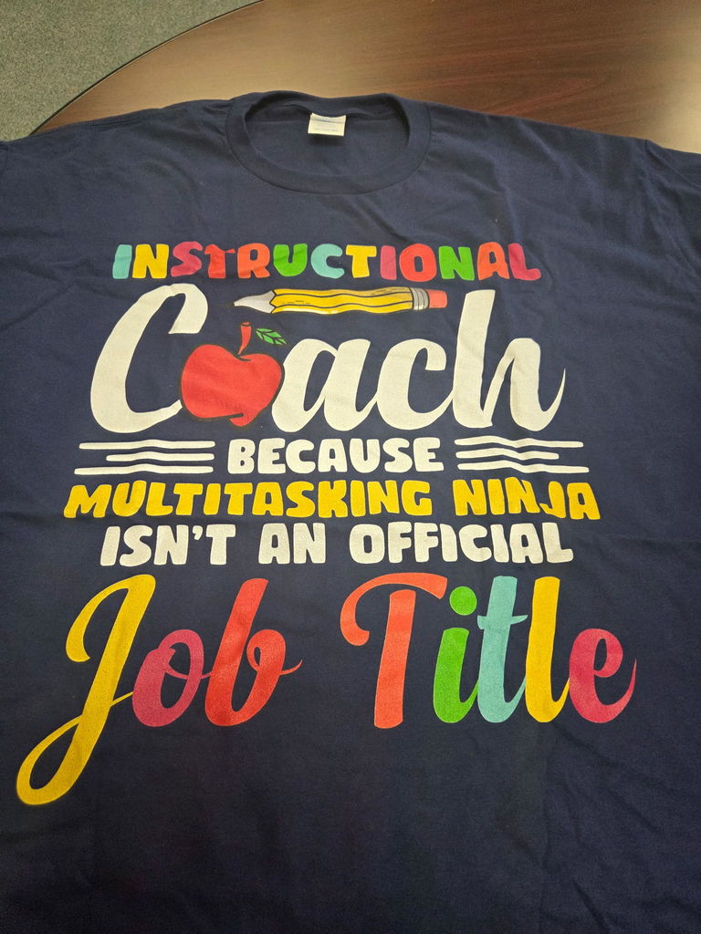 instructional coach shirt