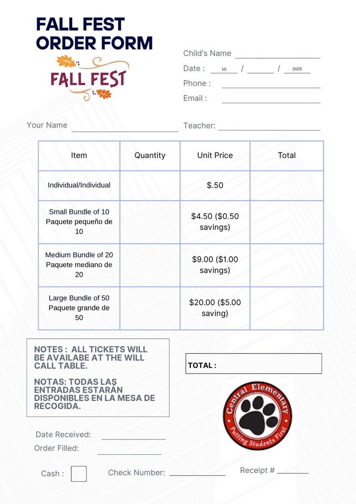 Tickets