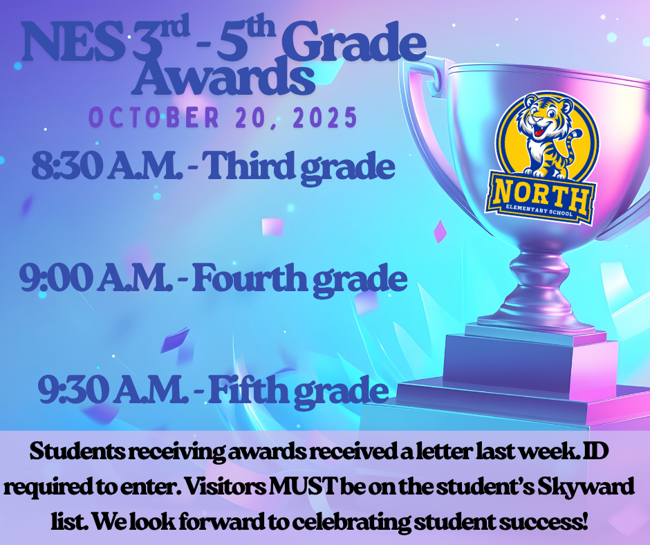 blue and purple background with confetti and trophy