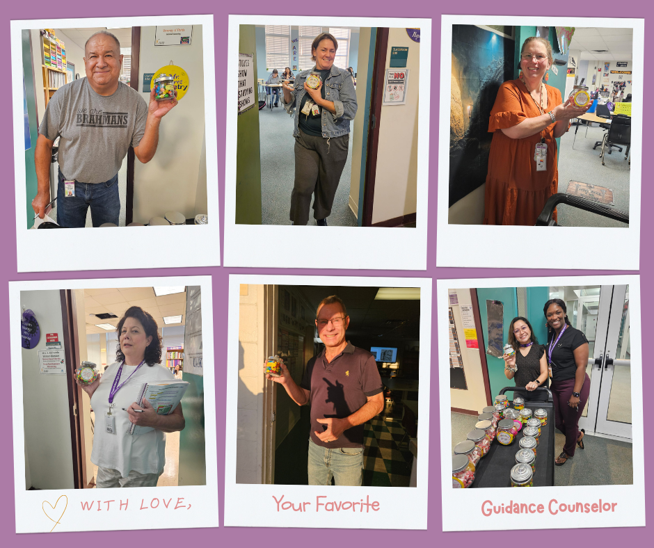 six picture collage of teachers