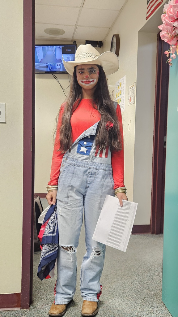 student dressed up for Halloween