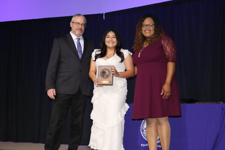 employee of the year with AP and superintendent