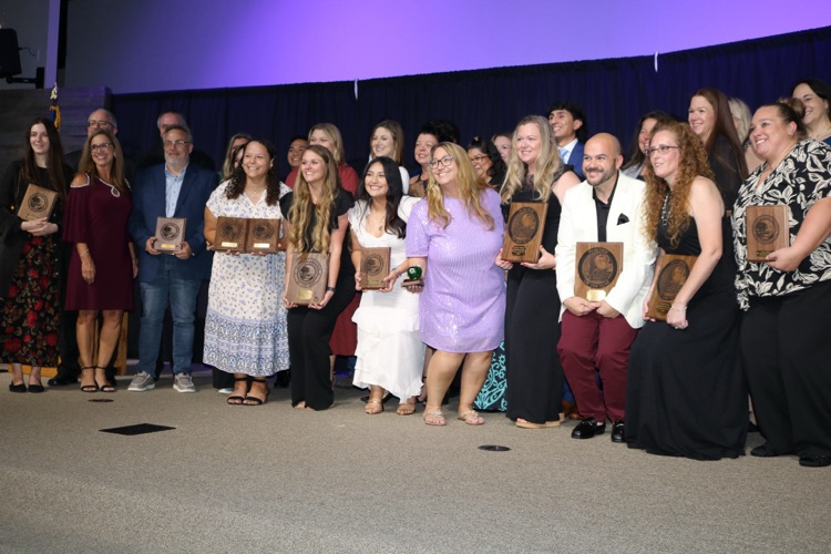 all winners for teacher banquet