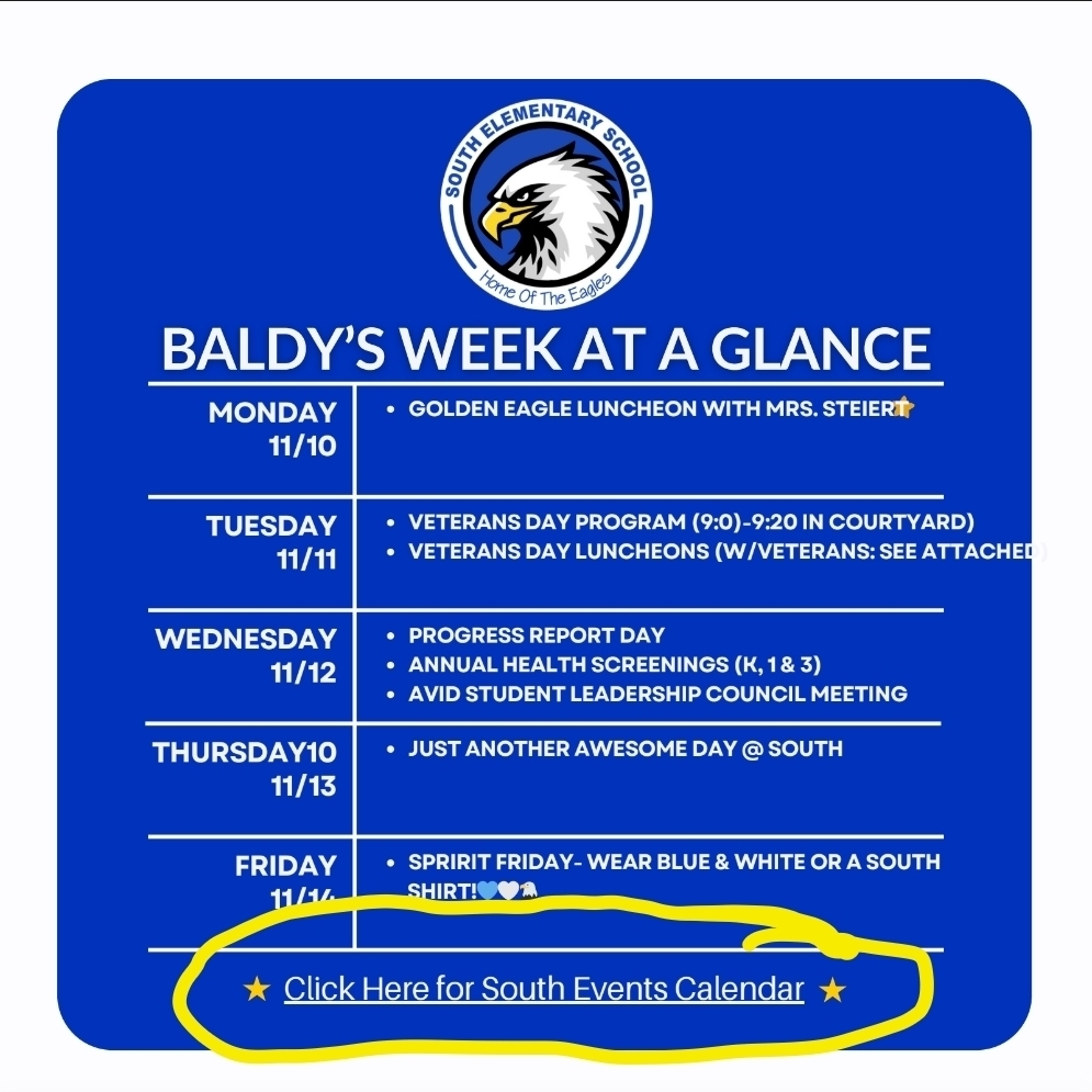 South Events Calendar