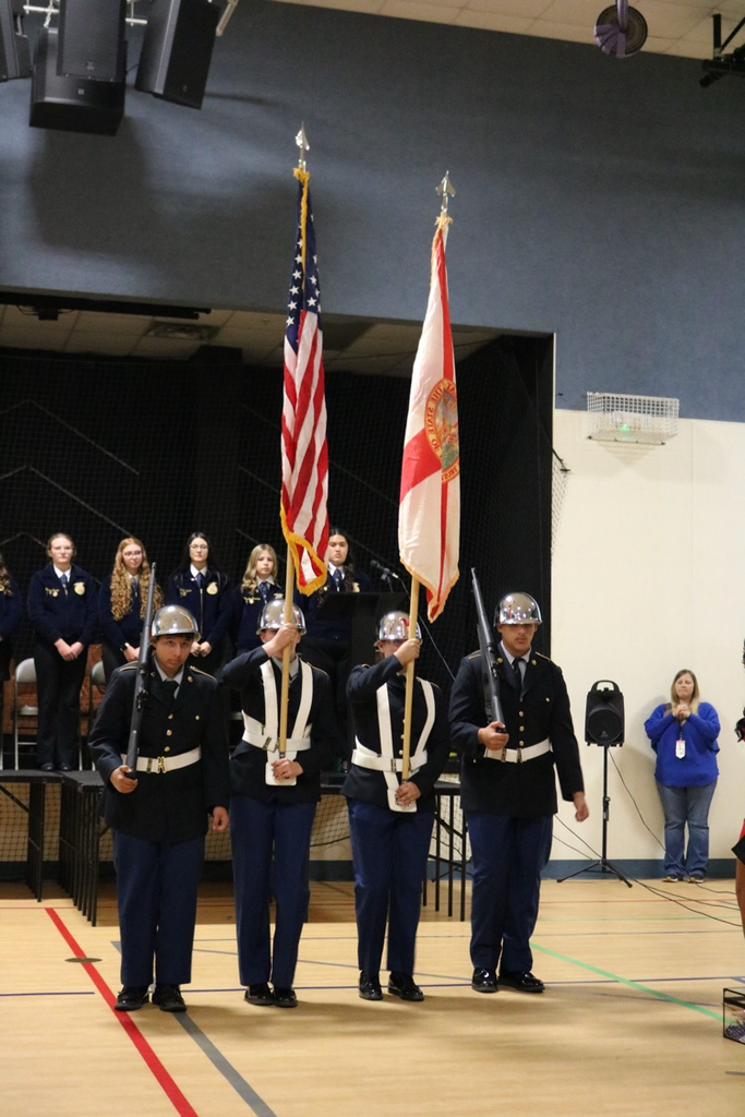 jrotc doing Veterans Day program