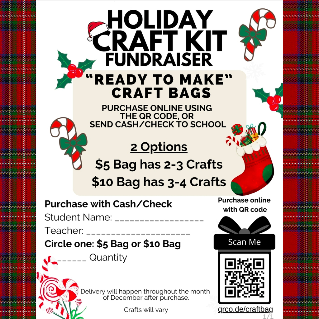 4th Gr. Craft Bag Fundraiser
