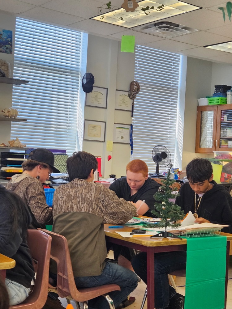 science students working