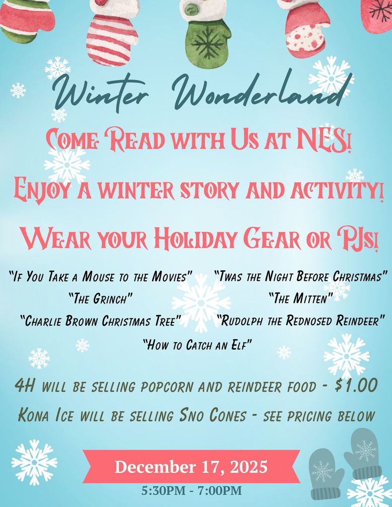 flyer with mittens