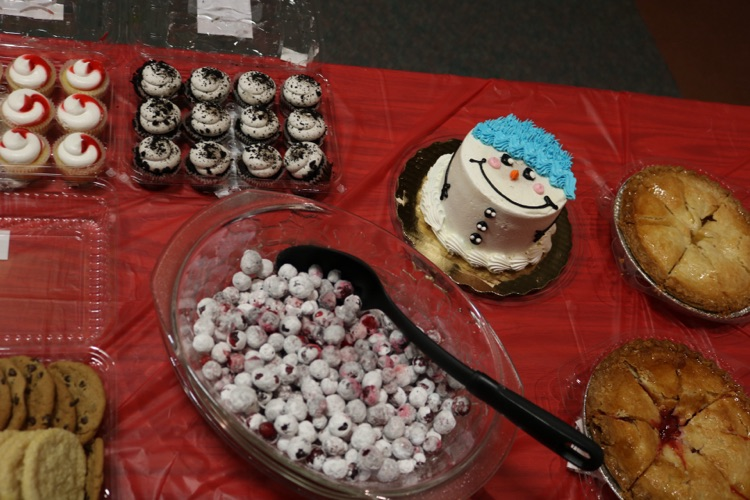 dessert at school luncheon 